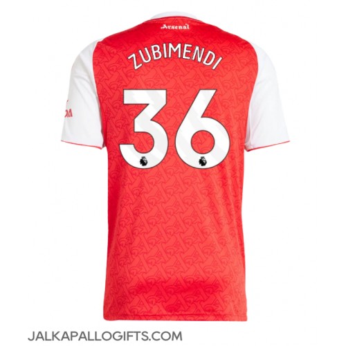 Arsenal Martin Zubimendi #36 Kotipaita 2025-26 Lyhythihainen Arsenal Martin Zubimendi #36 Kotipaita 2025-26 Lyhythihainen
